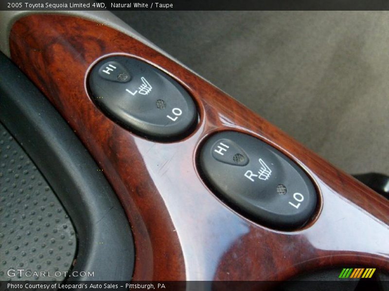 Controls of 2005 Sequoia Limited 4WD