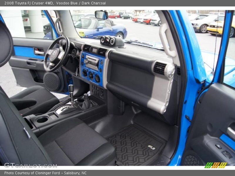 Voodoo Blue / Dark Charcoal 2008 Toyota FJ Cruiser 4WD