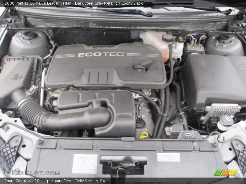  2008 G6 Value Leader Sedan Engine - 2.4 Liter DOHC 16-Valve Ecotec VVT 4 Cylinder