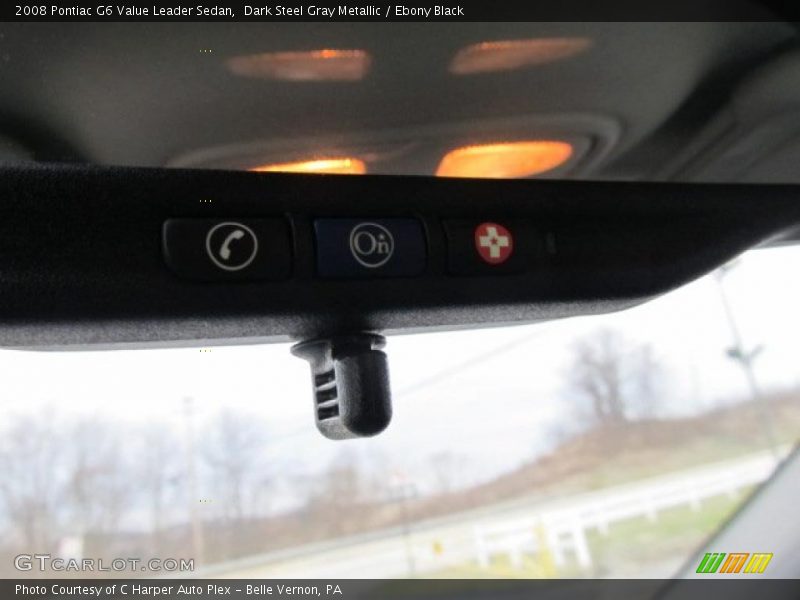 Dark Steel Gray Metallic / Ebony Black 2008 Pontiac G6 Value Leader Sedan