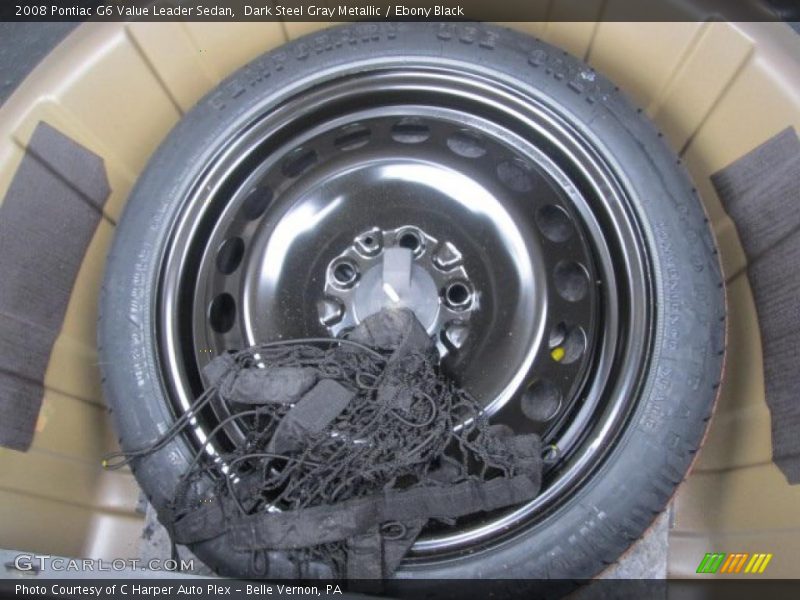 Dark Steel Gray Metallic / Ebony Black 2008 Pontiac G6 Value Leader Sedan