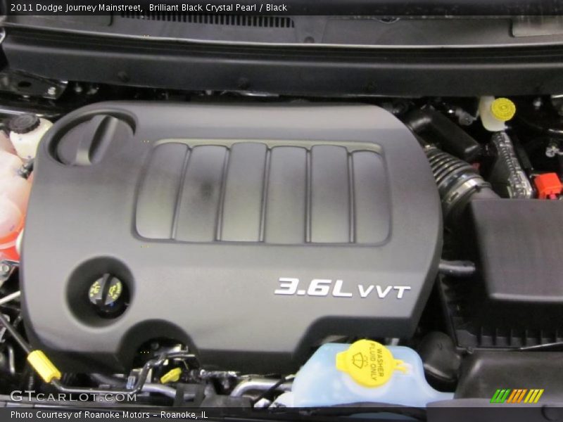  2011 Journey Mainstreet Engine - 3.6 Liter DOHC 24-Valve VVT Pentastar V6
