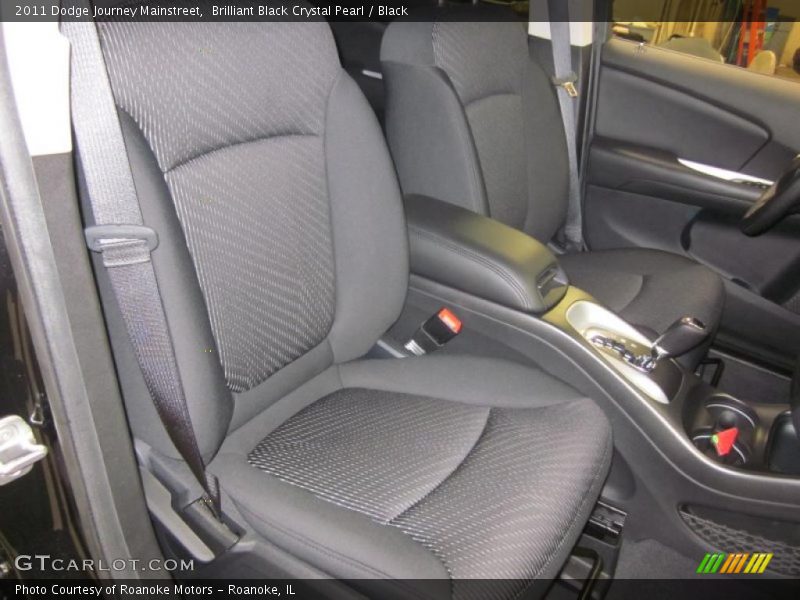 Brilliant Black Crystal Pearl / Black 2011 Dodge Journey Mainstreet