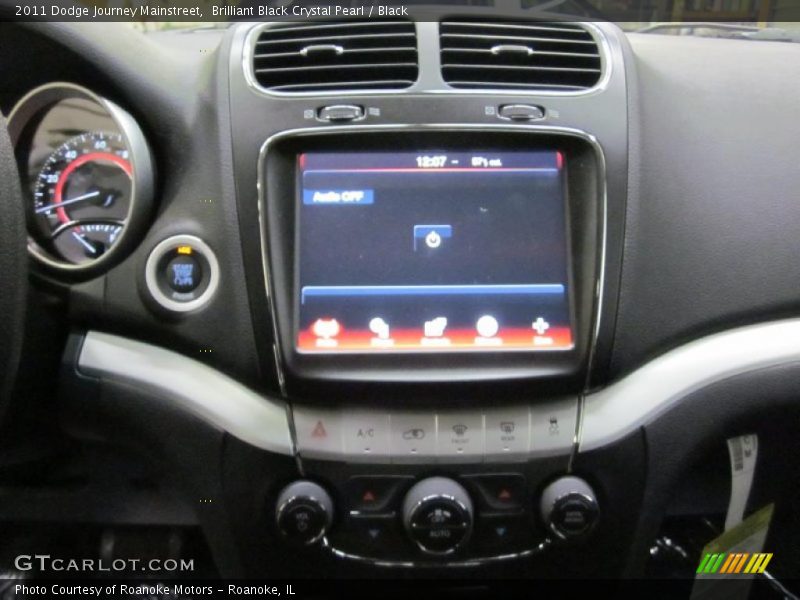 Brilliant Black Crystal Pearl / Black 2011 Dodge Journey Mainstreet