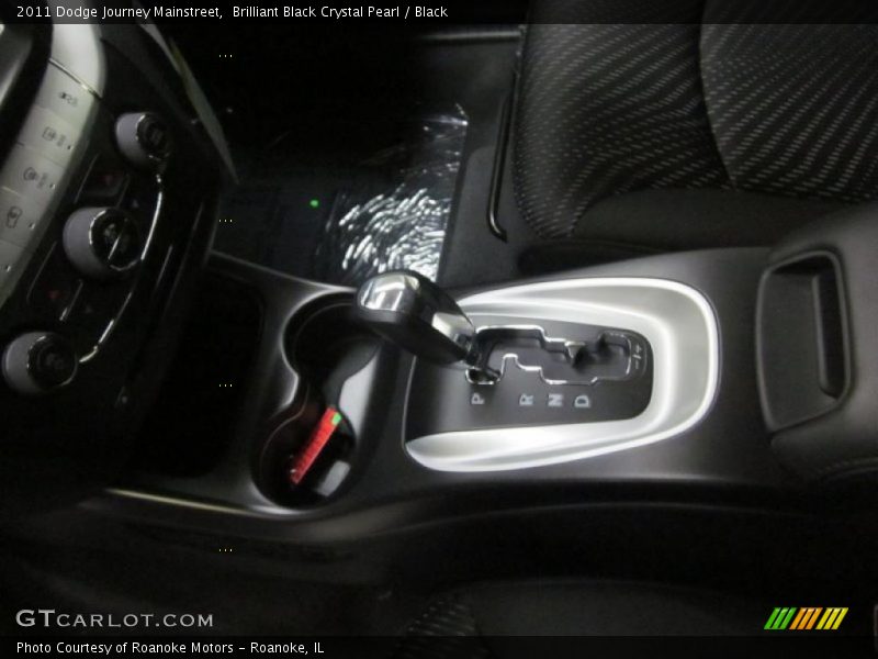 Brilliant Black Crystal Pearl / Black 2011 Dodge Journey Mainstreet