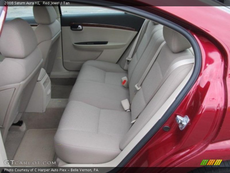Red Jewel / Tan 2008 Saturn Aura XE