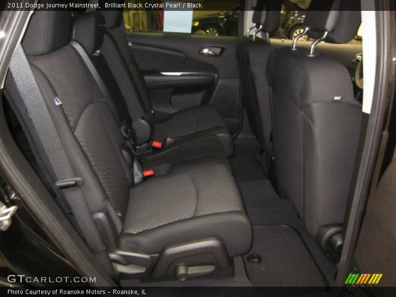 Brilliant Black Crystal Pearl / Black 2011 Dodge Journey Mainstreet