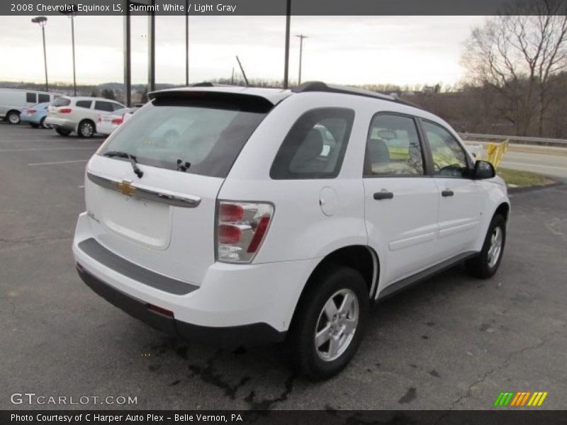 Summit White / Light Gray 2008 Chevrolet Equinox LS