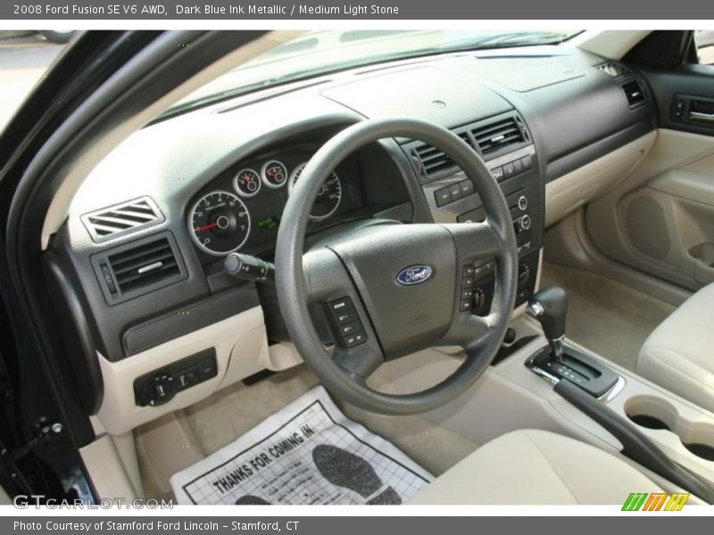 Medium Light Stone Interior - 2008 Fusion SE V6 AWD 