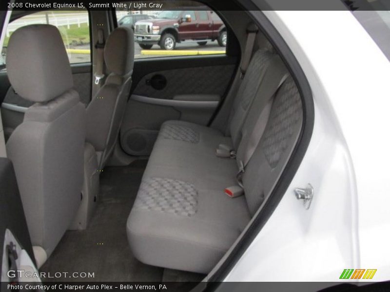 Summit White / Light Gray 2008 Chevrolet Equinox LS