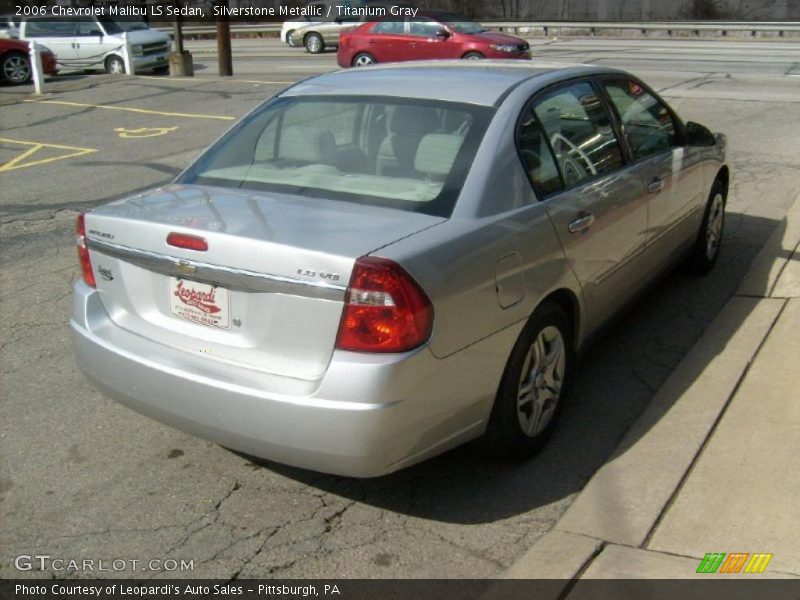 Silverstone Metallic / Titanium Gray 2006 Chevrolet Malibu LS Sedan