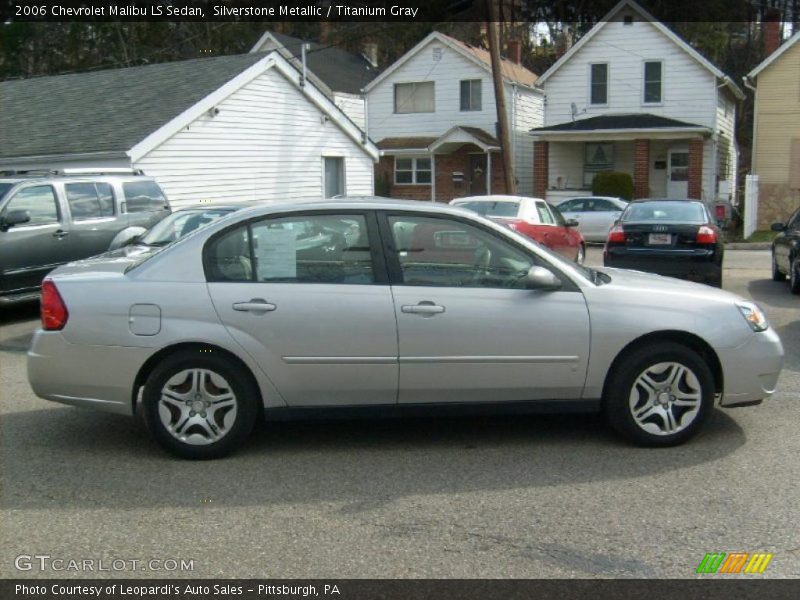 Silverstone Metallic / Titanium Gray 2006 Chevrolet Malibu LS Sedan