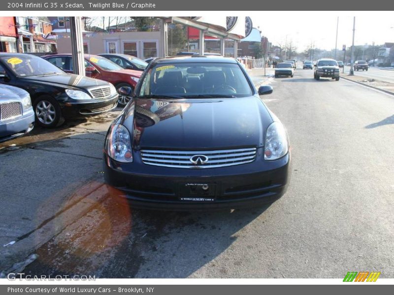 Twilight Blue / Graphite 2004 Infiniti G 35 x Sedan