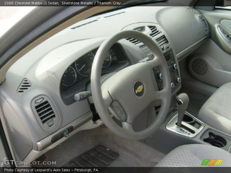 Silverstone Metallic / Titanium Gray 2006 Chevrolet Malibu LS Sedan