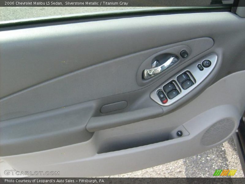 Silverstone Metallic / Titanium Gray 2006 Chevrolet Malibu LS Sedan