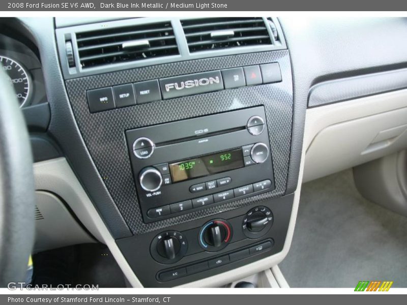 Controls of 2008 Fusion SE V6 AWD