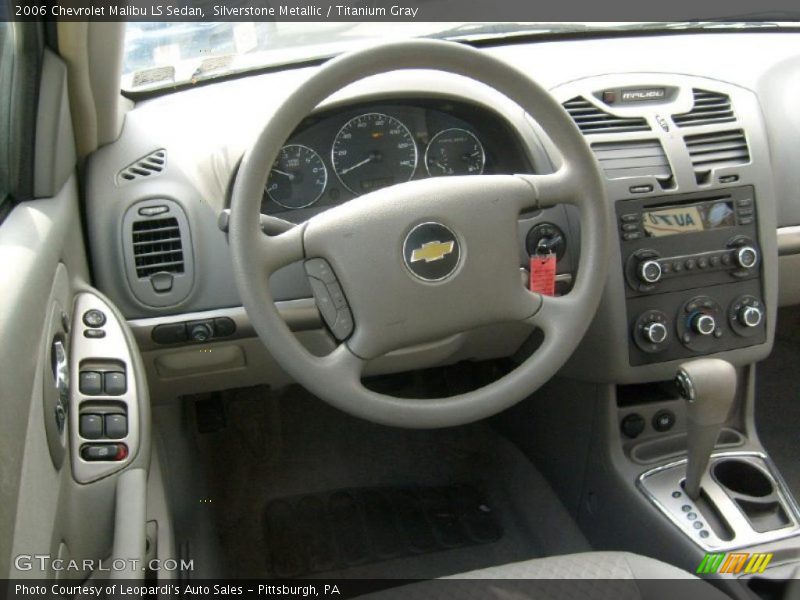 Silverstone Metallic / Titanium Gray 2006 Chevrolet Malibu LS Sedan