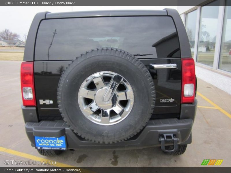 Black / Ebony Black 2007 Hummer H3 X