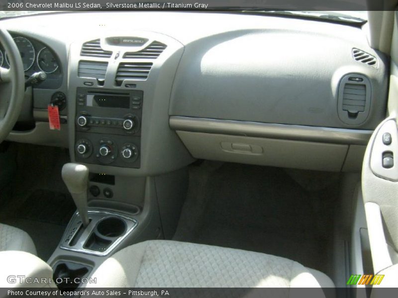 Silverstone Metallic / Titanium Gray 2006 Chevrolet Malibu LS Sedan