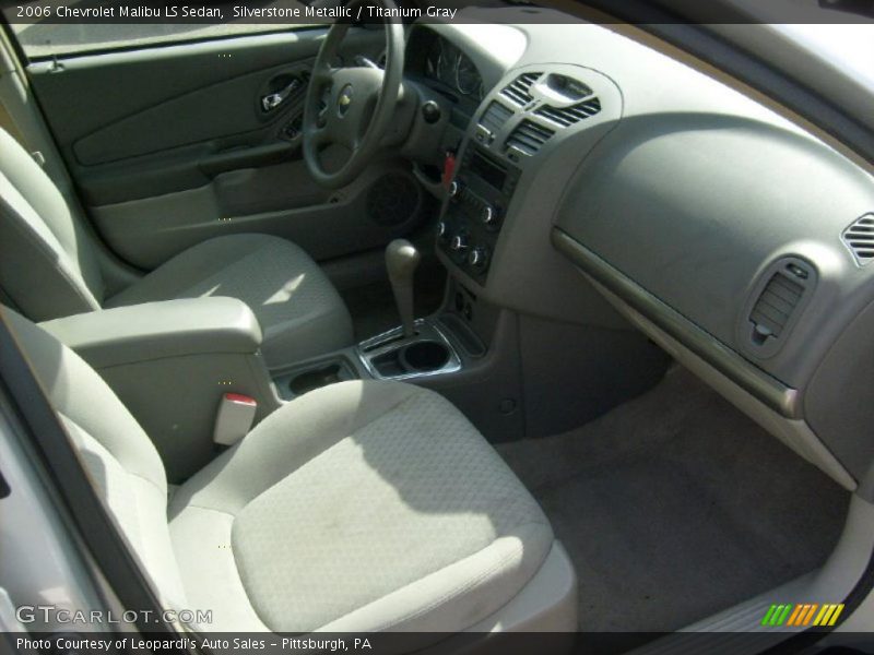 Silverstone Metallic / Titanium Gray 2006 Chevrolet Malibu LS Sedan