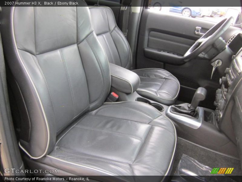 Black / Ebony Black 2007 Hummer H3 X