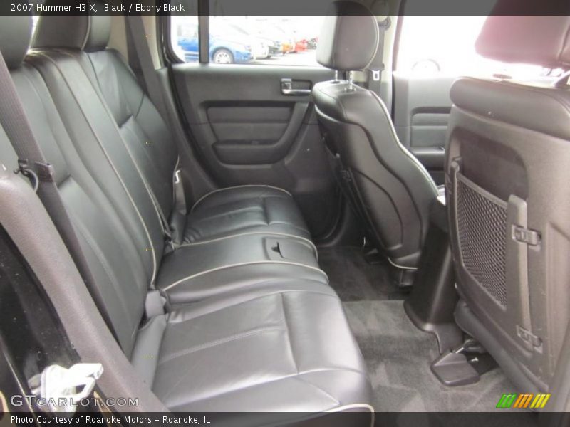 Black / Ebony Black 2007 Hummer H3 X