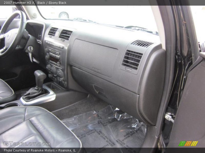 Black / Ebony Black 2007 Hummer H3 X