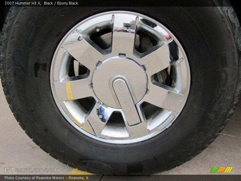 Black / Ebony Black 2007 Hummer H3 X