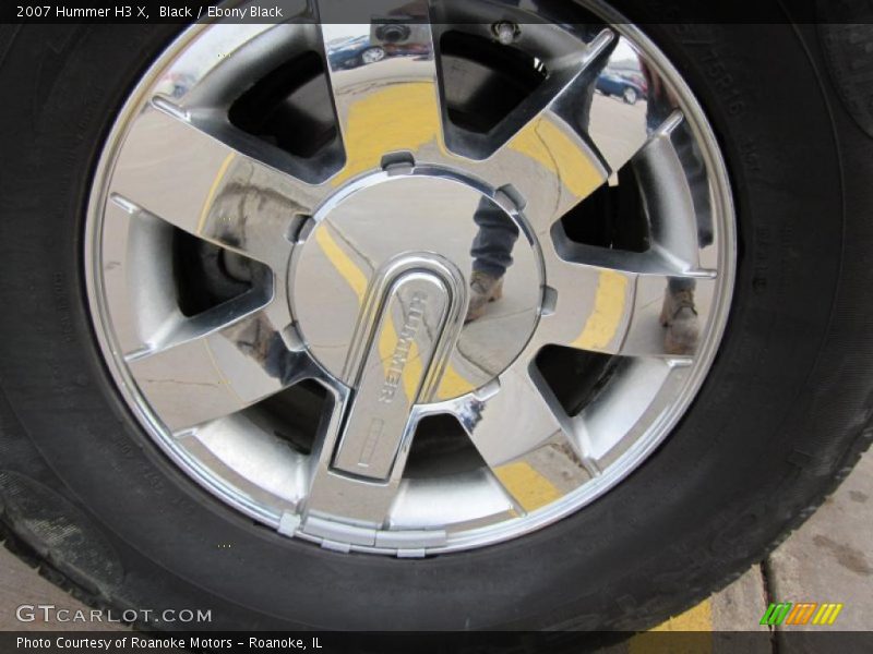 Black / Ebony Black 2007 Hummer H3 X