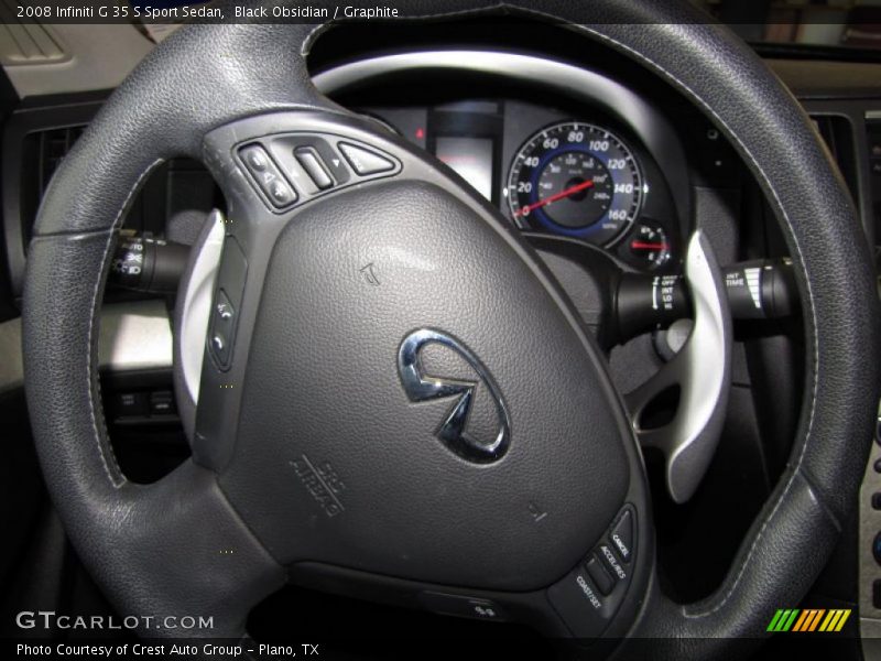  2008 G 35 S Sport Sedan 5 Speed ASC Automatic Shifter