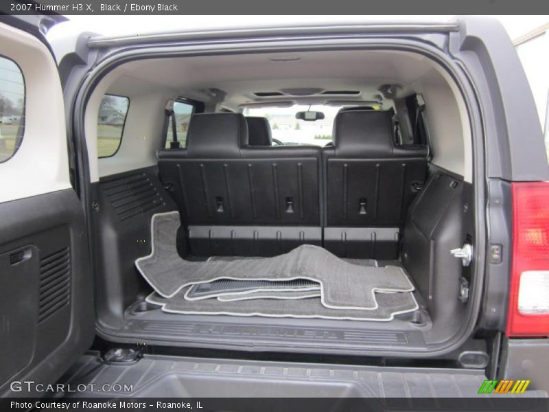 Black / Ebony Black 2007 Hummer H3 X