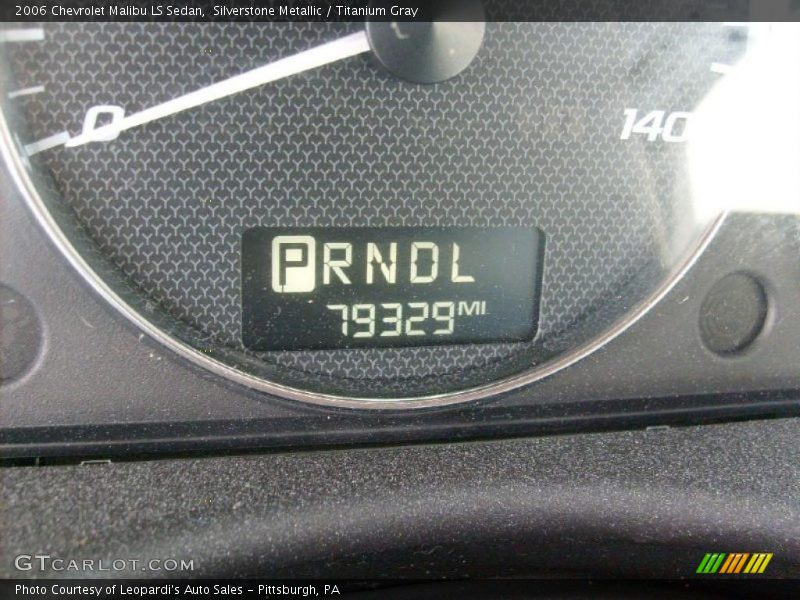 Silverstone Metallic / Titanium Gray 2006 Chevrolet Malibu LS Sedan