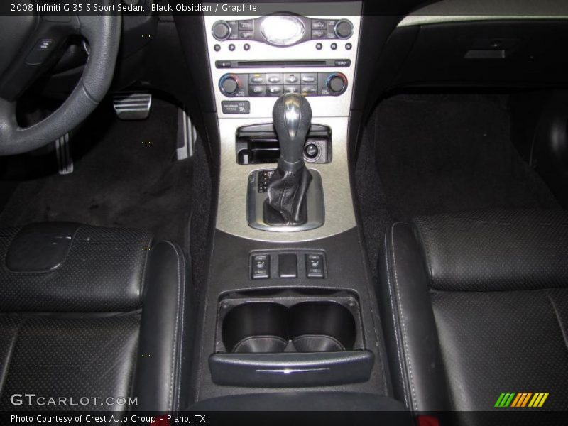  2008 G 35 S Sport Sedan 5 Speed ASC Automatic Shifter