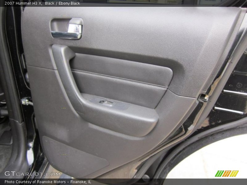 Black / Ebony Black 2007 Hummer H3 X