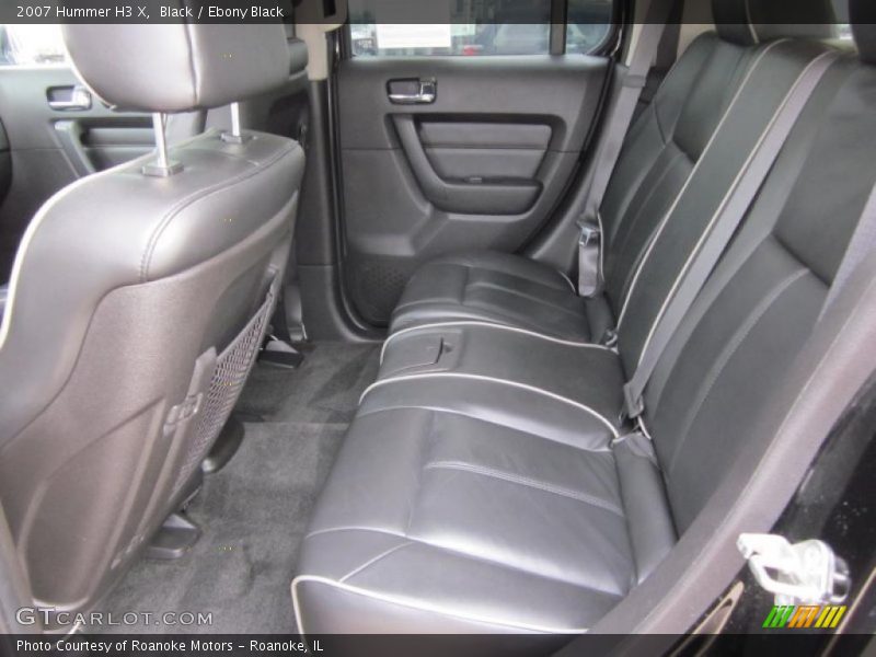 Black / Ebony Black 2007 Hummer H3 X