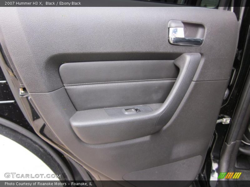 Black / Ebony Black 2007 Hummer H3 X