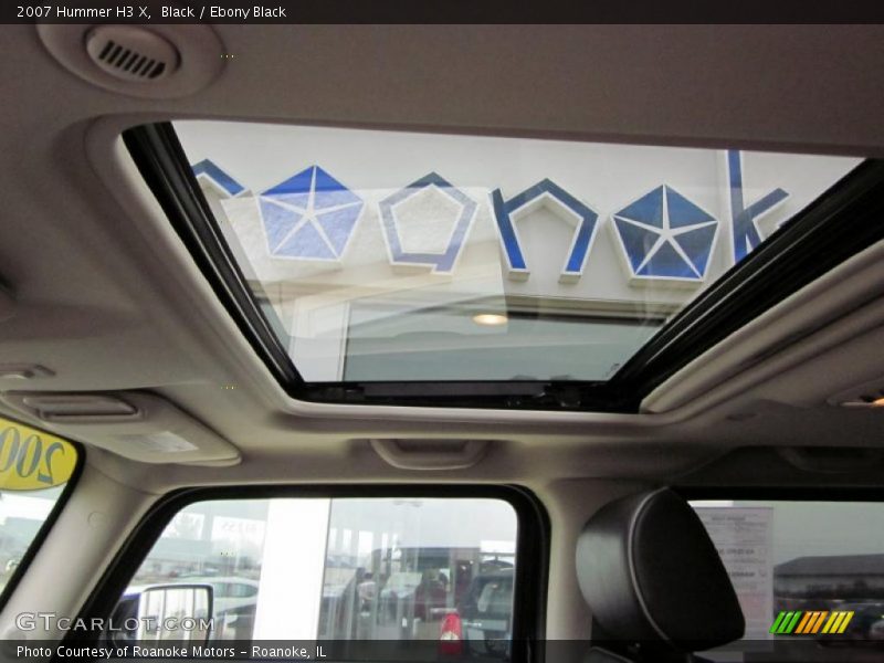 Black / Ebony Black 2007 Hummer H3 X