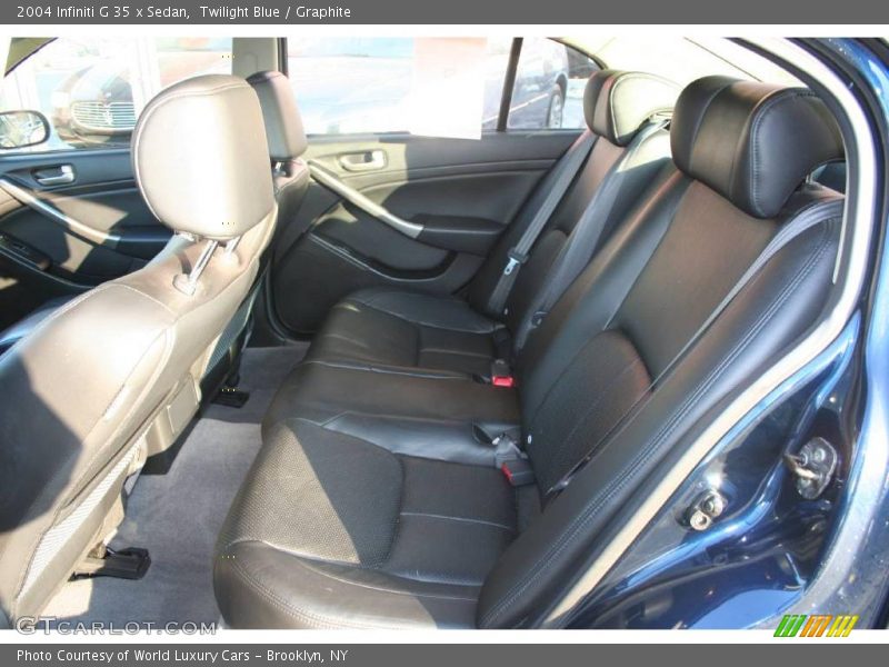 Twilight Blue / Graphite 2004 Infiniti G 35 x Sedan