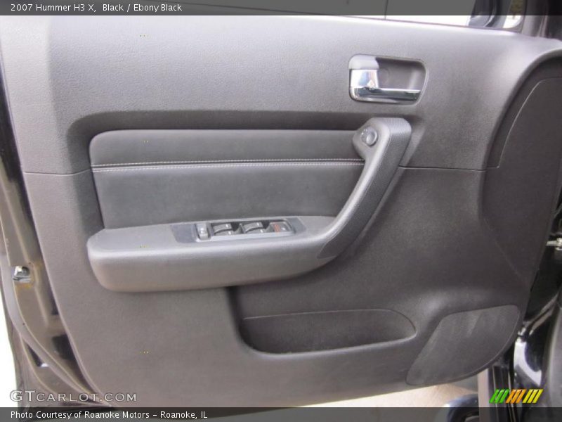 Black / Ebony Black 2007 Hummer H3 X
