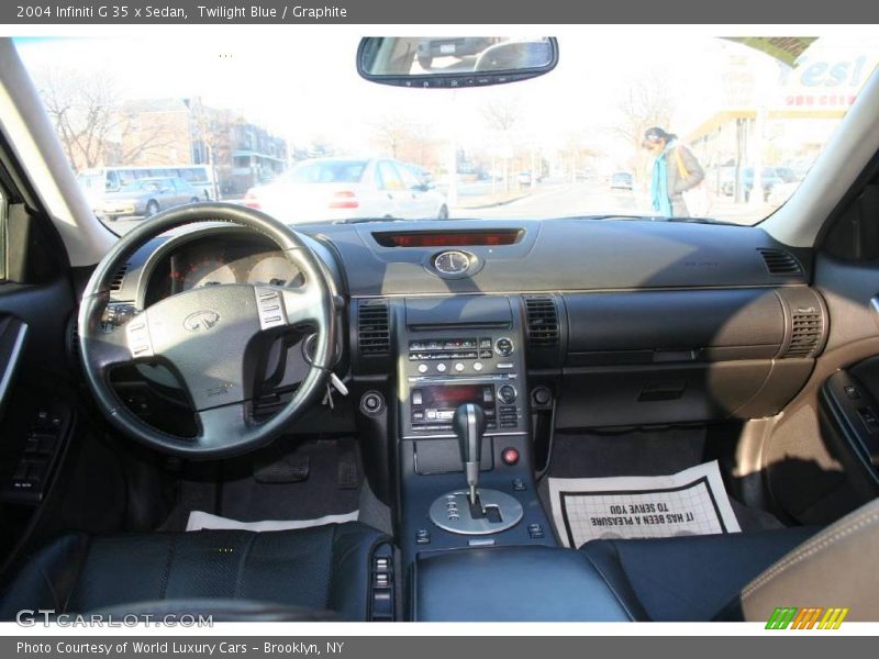Twilight Blue / Graphite 2004 Infiniti G 35 x Sedan