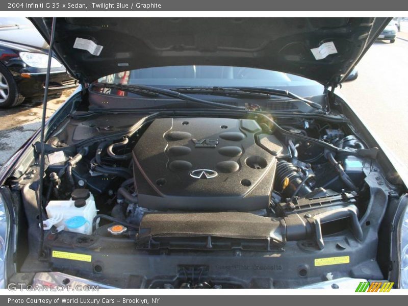 Twilight Blue / Graphite 2004 Infiniti G 35 x Sedan