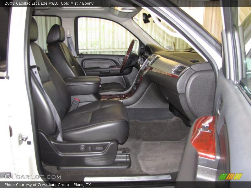 Gold Mist / Ebony 2008 Cadillac Escalade AWD