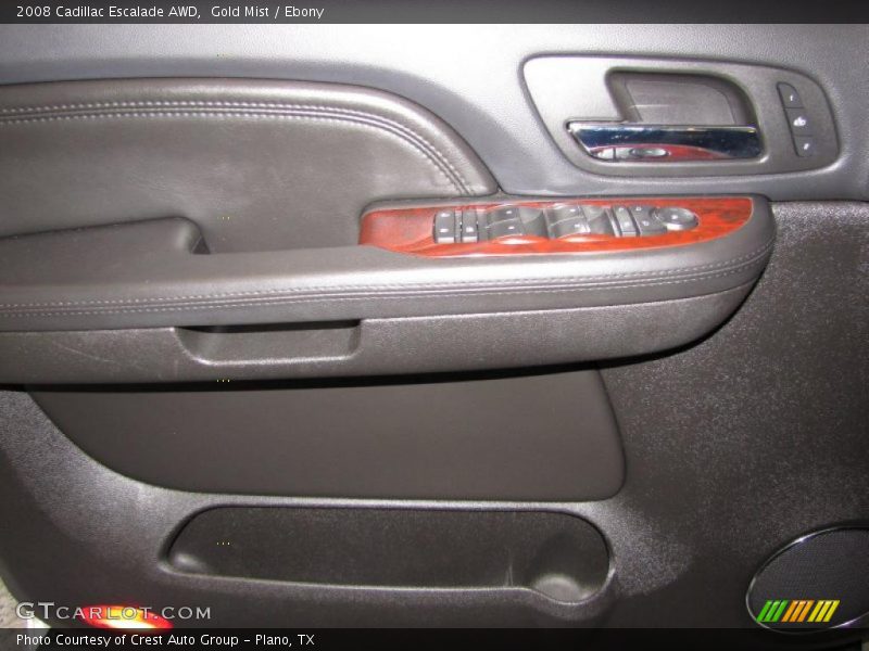 Gold Mist / Ebony 2008 Cadillac Escalade AWD
