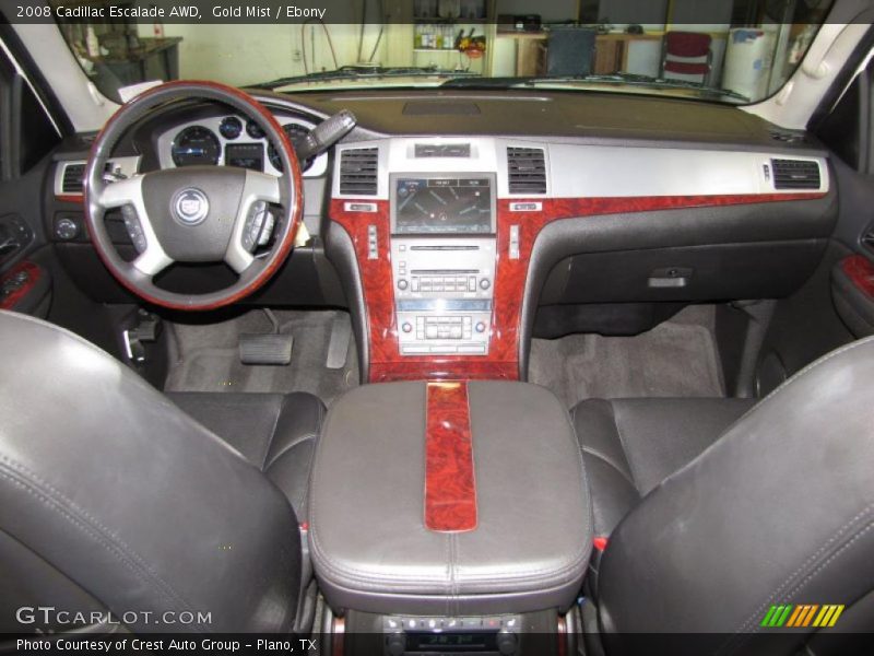 Gold Mist / Ebony 2008 Cadillac Escalade AWD