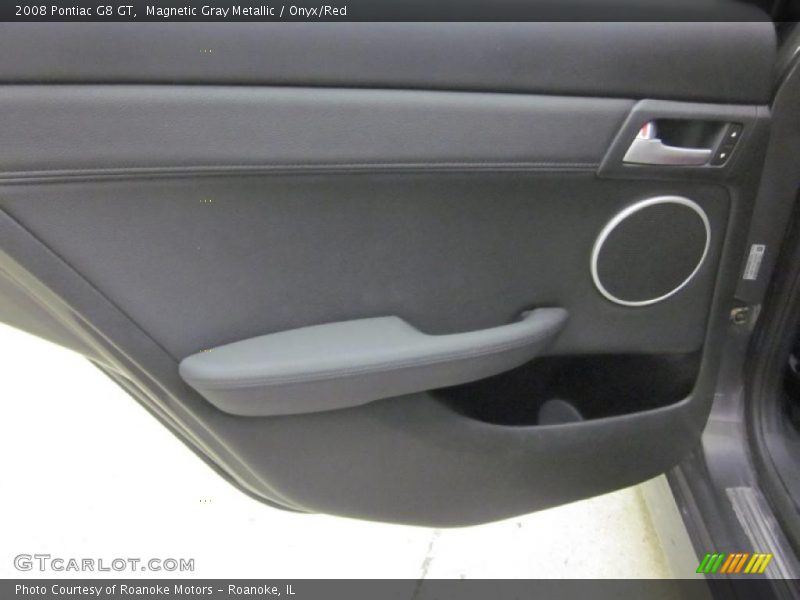 Magnetic Gray Metallic / Onyx/Red 2008 Pontiac G8 GT