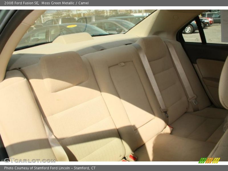 Moss Green Metallic / Camel 2008 Ford Fusion SE