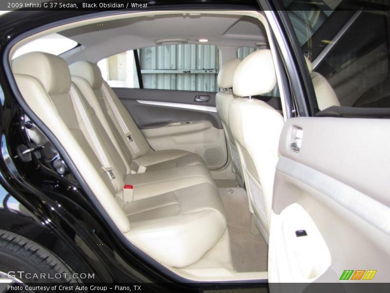 Black Obsidian / Wheat 2009 Infiniti G 37 Sedan