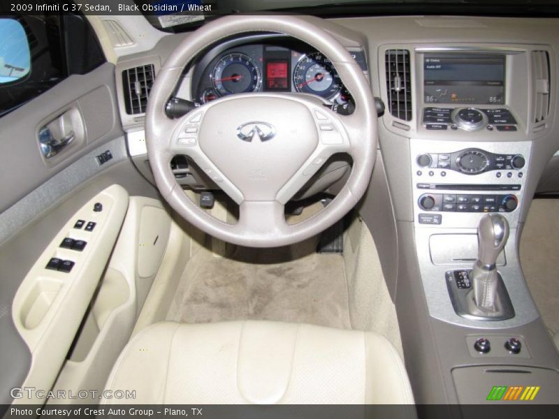 Dashboard of 2009 G 37 Sedan