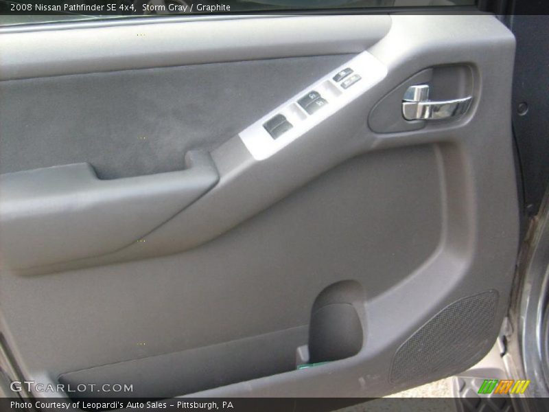Storm Gray / Graphite 2008 Nissan Pathfinder SE 4x4