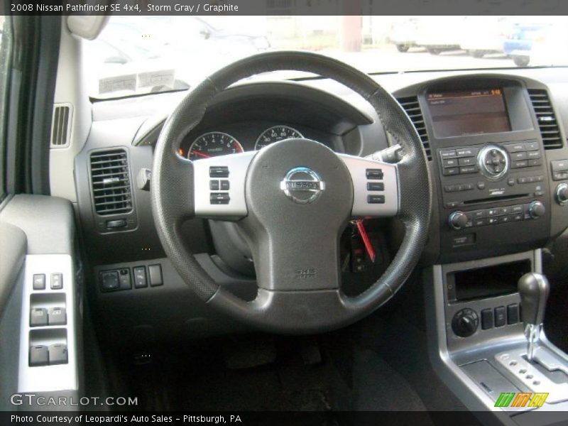 Storm Gray / Graphite 2008 Nissan Pathfinder SE 4x4